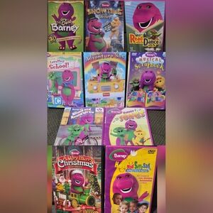 Barney DVD Vintage 10pc Lot (1995-2015)